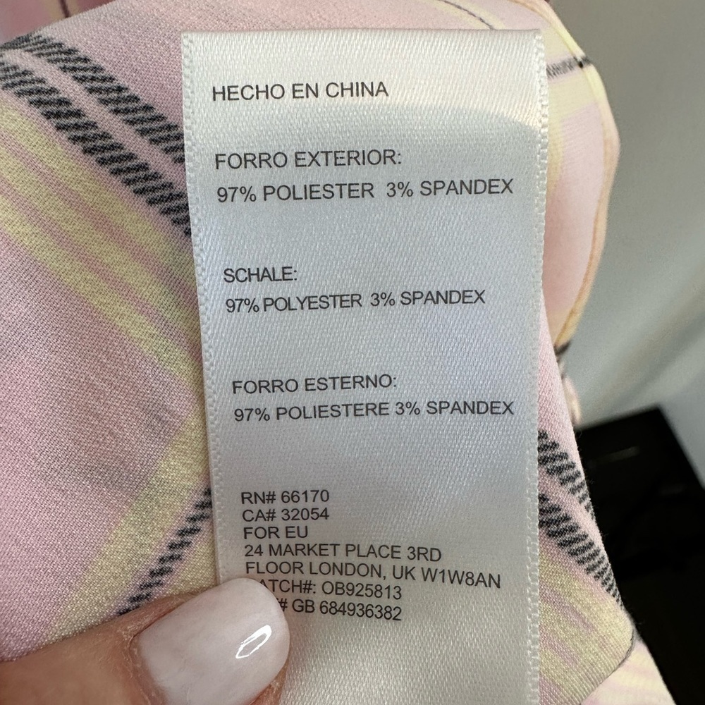 Urban Outfitters Cher Pink Plaid Satin Midi Dress - Picture 15 of 16